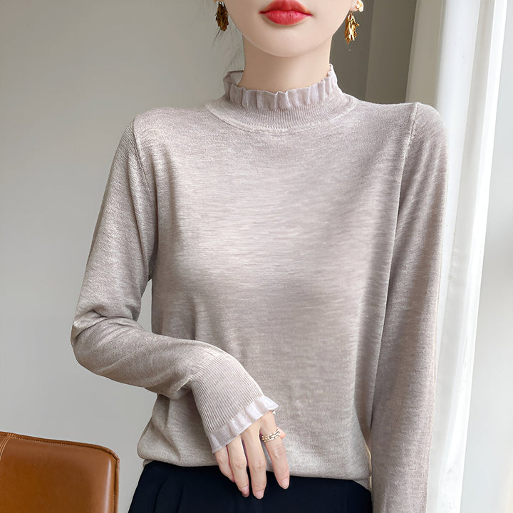 Levoire | Pull Pour Femmes Avec Une Sensation De Port Similaire Au Cachemire Chameau