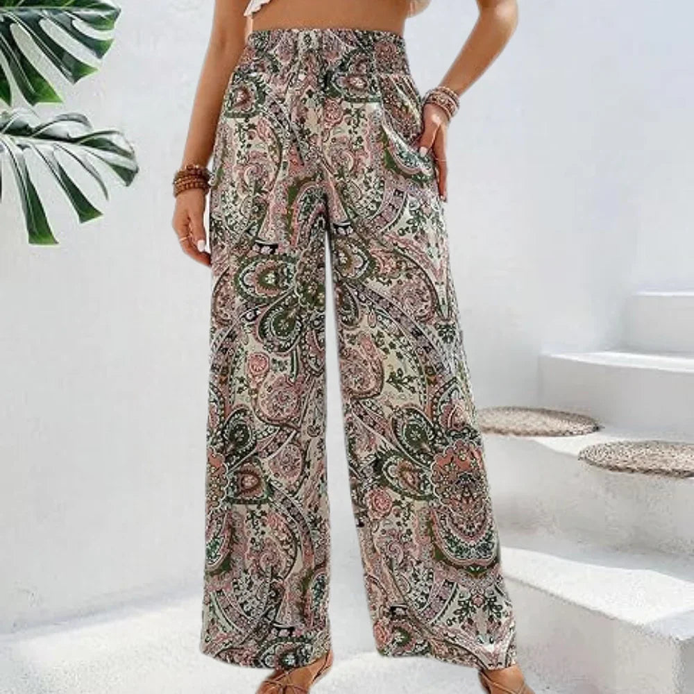 Levoire | Pantalons Bohèmes Vert