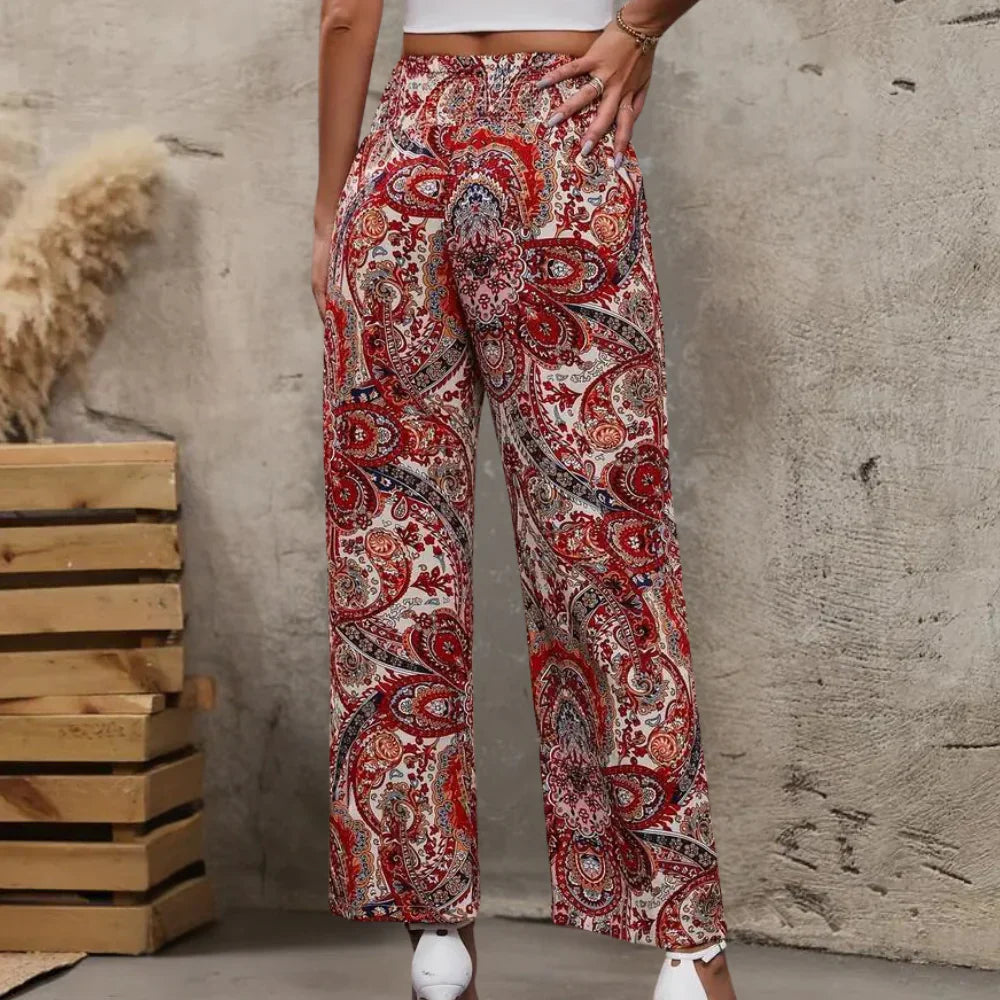 Levoire | Pantalons Bohèmes Rot