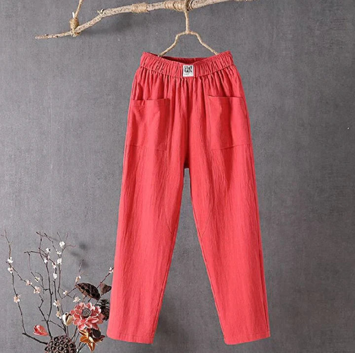 Levoire | Pantalon En Coton Décontracté Rot