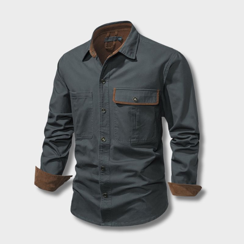 Levoire | Cool Shirt Pour Hommes Gris