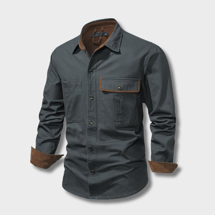 Levoire | Cool Shirt Pour Hommes Gris