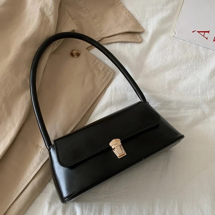 Levoire | Sac À Main Élégant Classique Pour Toute Occasion Noir 25cm x 12cm x 8cm