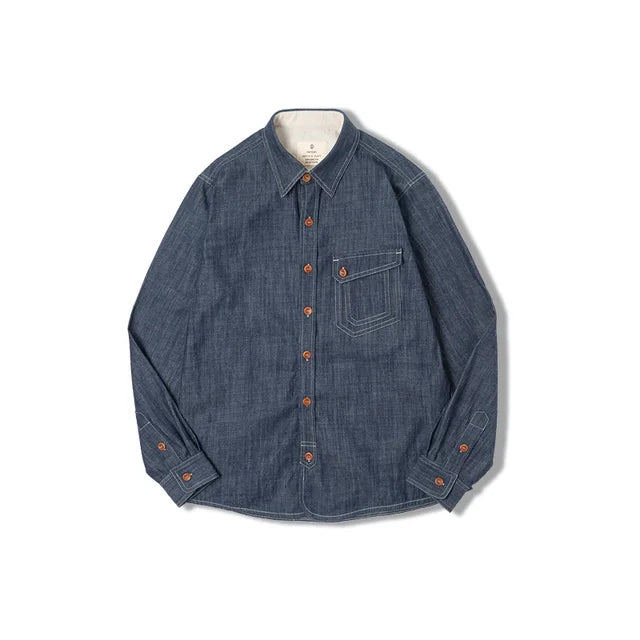 Levoire | Chemise En Jean Classique Pour Un Style Masculin Intemporel