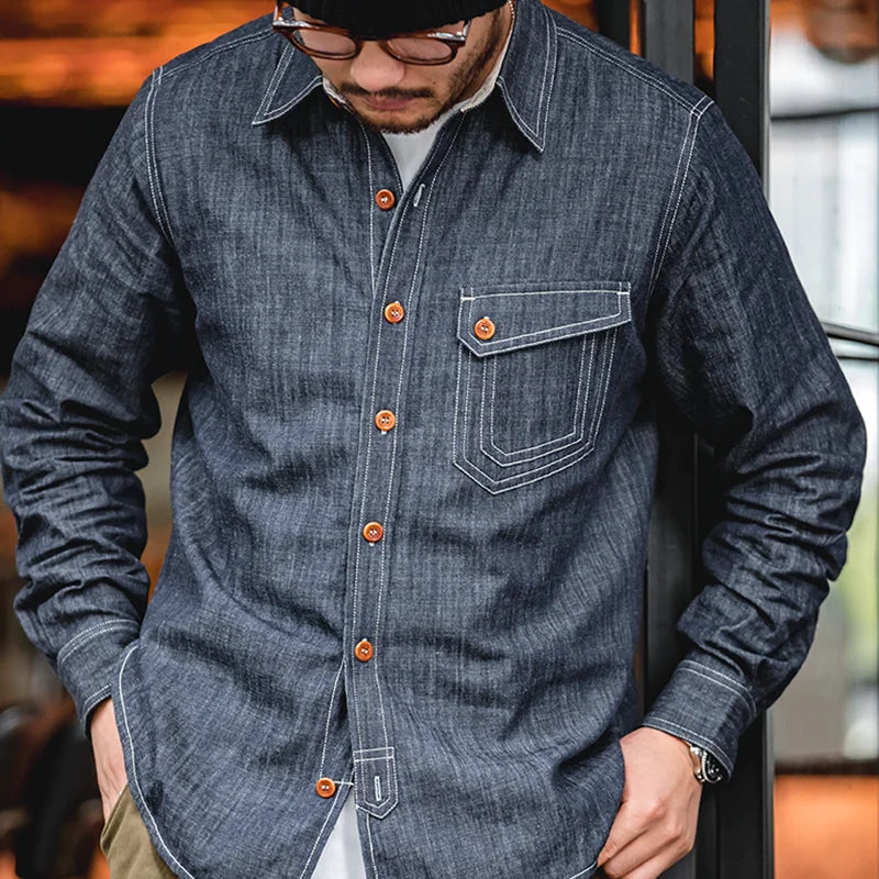Levoire | Chemise En Jean Classique Pour Un Style Masculin Intemporel