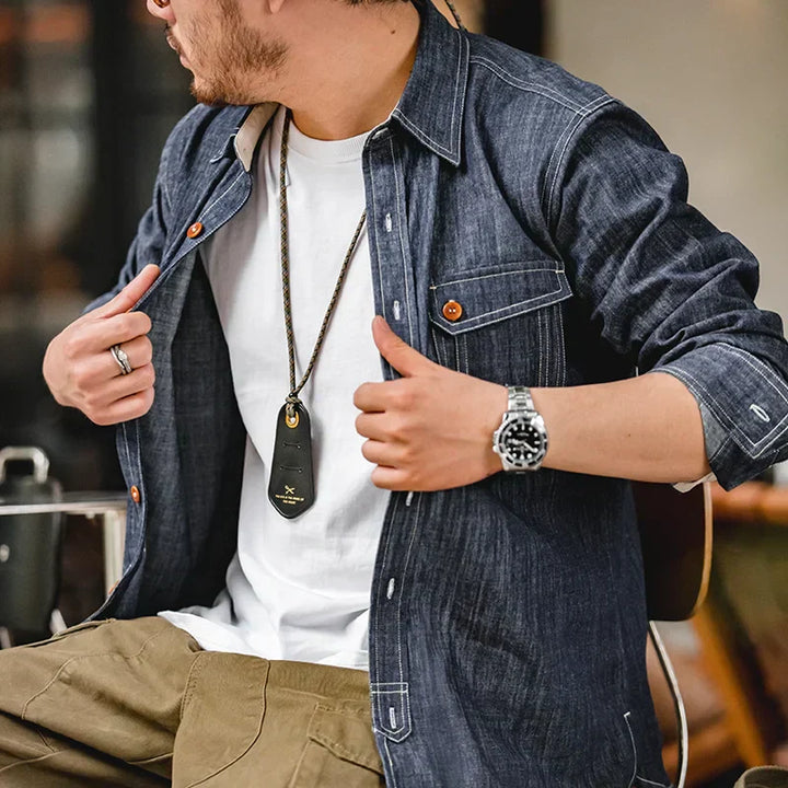 Levoire | Chemise En Jean Classique Pour Un Style Masculin Intemporel
