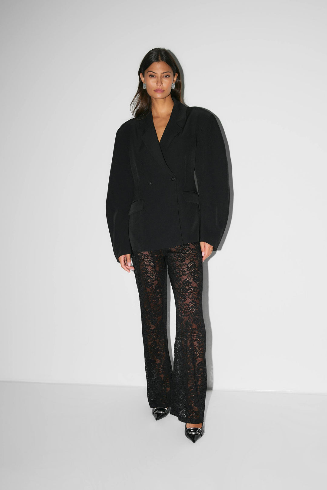 Levoire | Pantalons De Luxe Noir