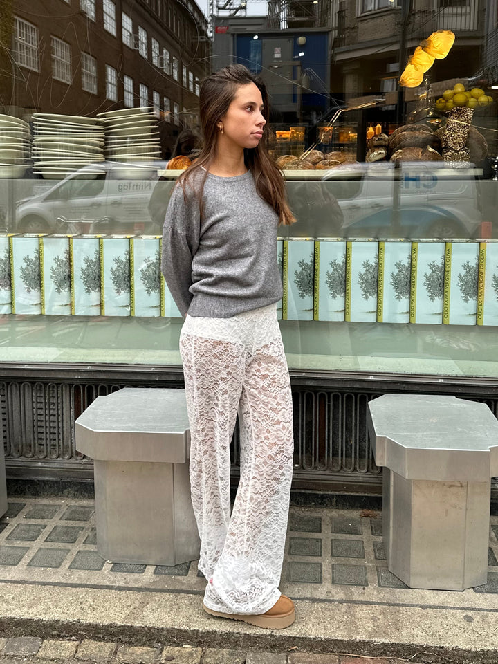 Levoire | Pantalons De Luxe Blanc