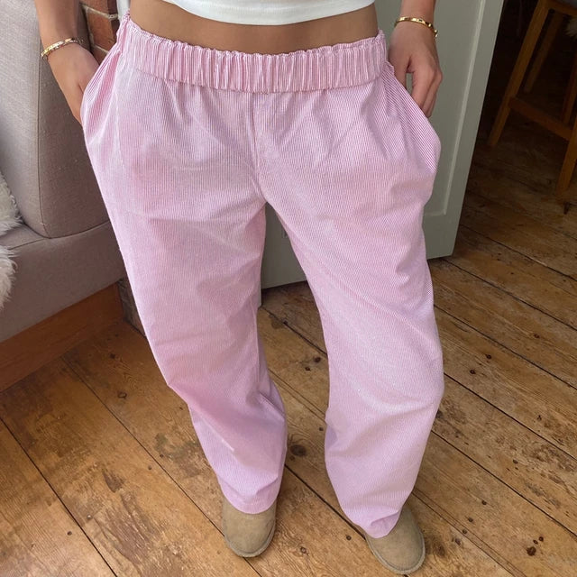 Levoire | Trendies Stockholm Style Pantalons Rosa