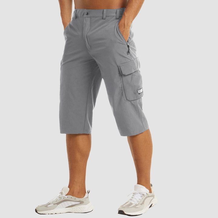 Levoire | Shorts Cargo Séchage Rapide Pour Hommes Gris clair