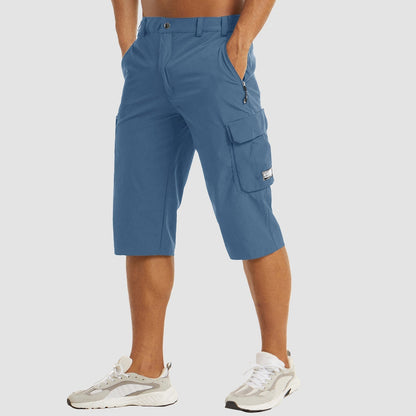 Levoire | Pantalons Cargo Courts À Séchage Rapide Bleu clair
