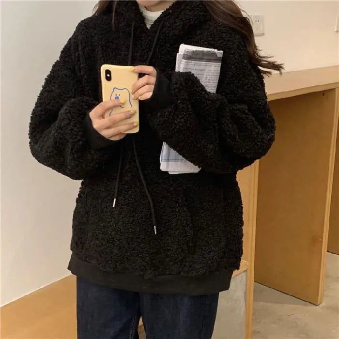 Levoire | Pull, avec des oreilles d'ours Noir