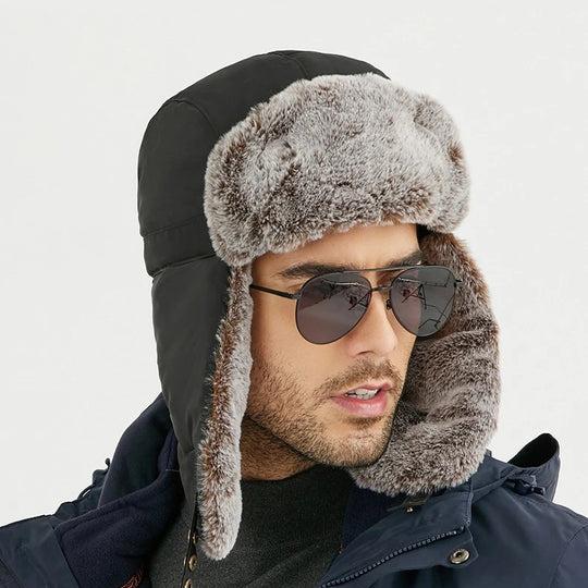 Levoire | Bonnet chaud en polaire imperméable avec de longues ailes