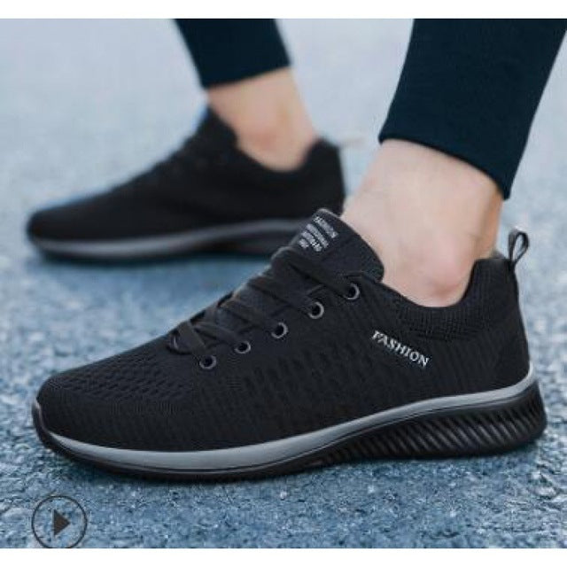 Levoire | Chaussures De Sport Chaussures De Course En Matériau En Mesh Respirant Noir