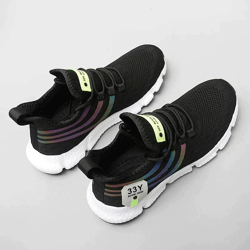 Levoire | Baskets Unisex Respirantes Noir