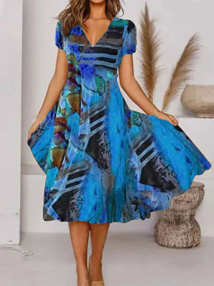 Levoire | Une robe élégante de haute qualité Bleu