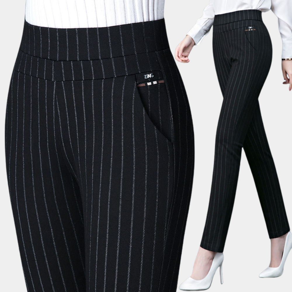 Levoire | Pantalon extensible taille haute