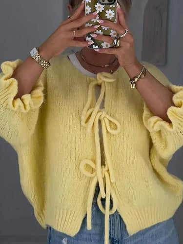 Levoire | Pulls Pour Femmes Élégants Avec Des Détails En Nœud Et Des Manches Flatteuses