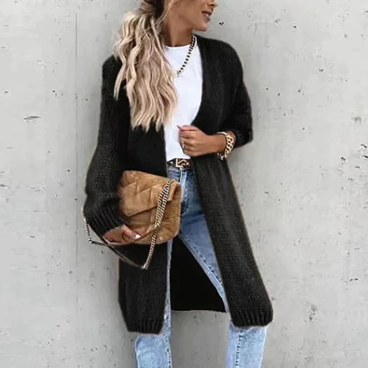 Levoire | Veste En Tricot Élégante Longue