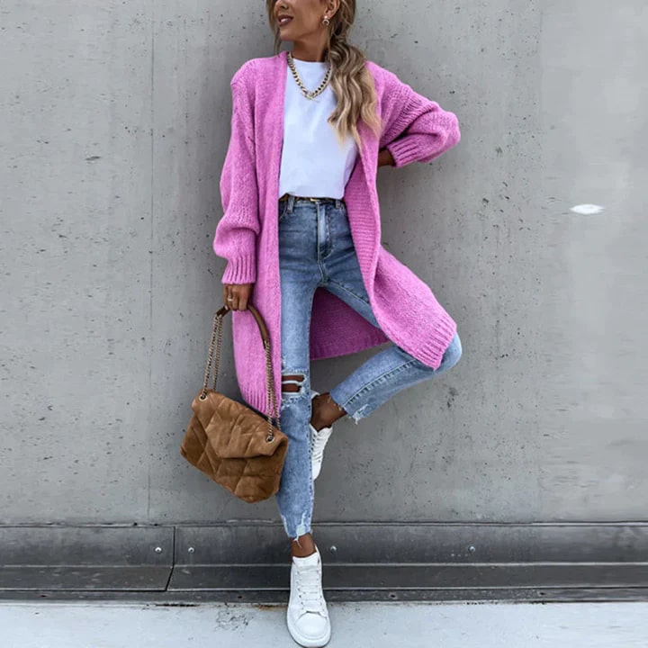 Levoire | Veste En Tricot Élégante Longue