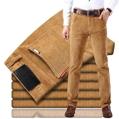 Levoire | Pantalons En Velours Côtelé Pour Hommes