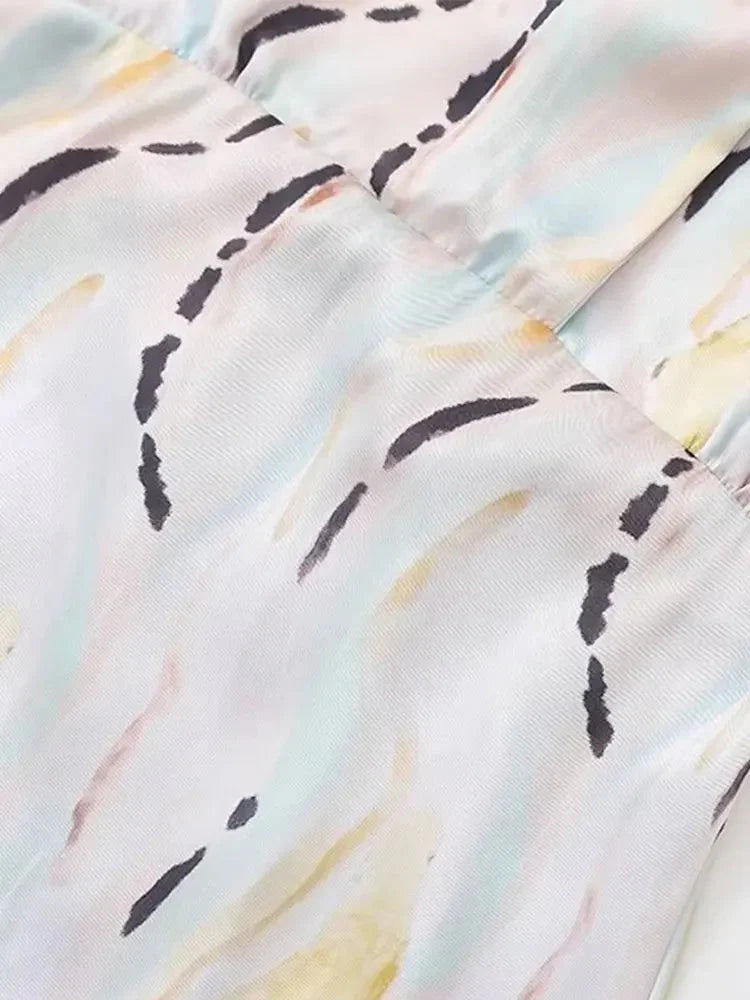 Levoire | Élégante Robe D'Été Sans Manches À Nouer Derrière Le Cou