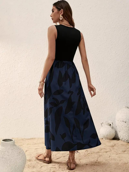 Levoire | Robe, Sans Manches, Col Rond, Robe D'Été, Robe De Soleil