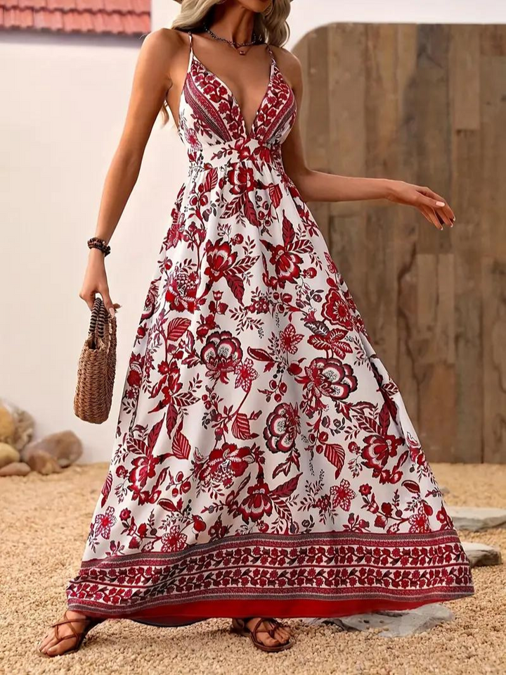 Levoire | Robe, Dos Nu, Robe D'Été Fleuri, Robe De Soleil