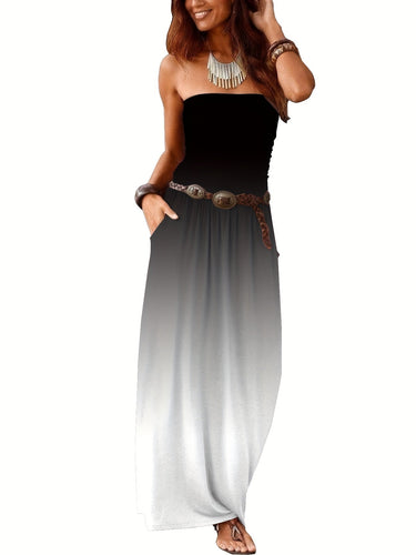 Levoire | Robe Boho Eté Bustier Robe Tube