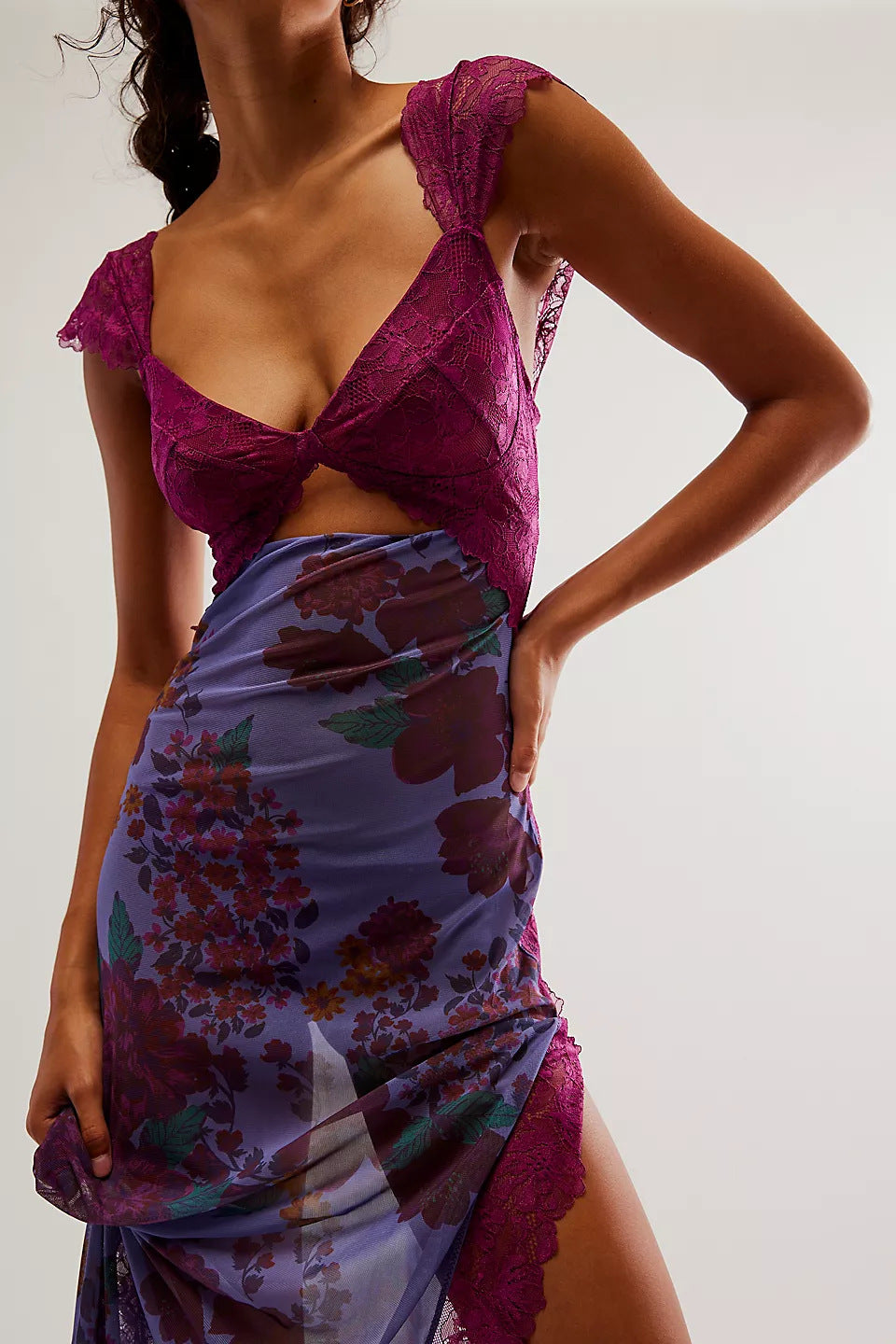 Levoire | Robe Dos Ouvert Sans Manches Robe Découpée Robe D'Été