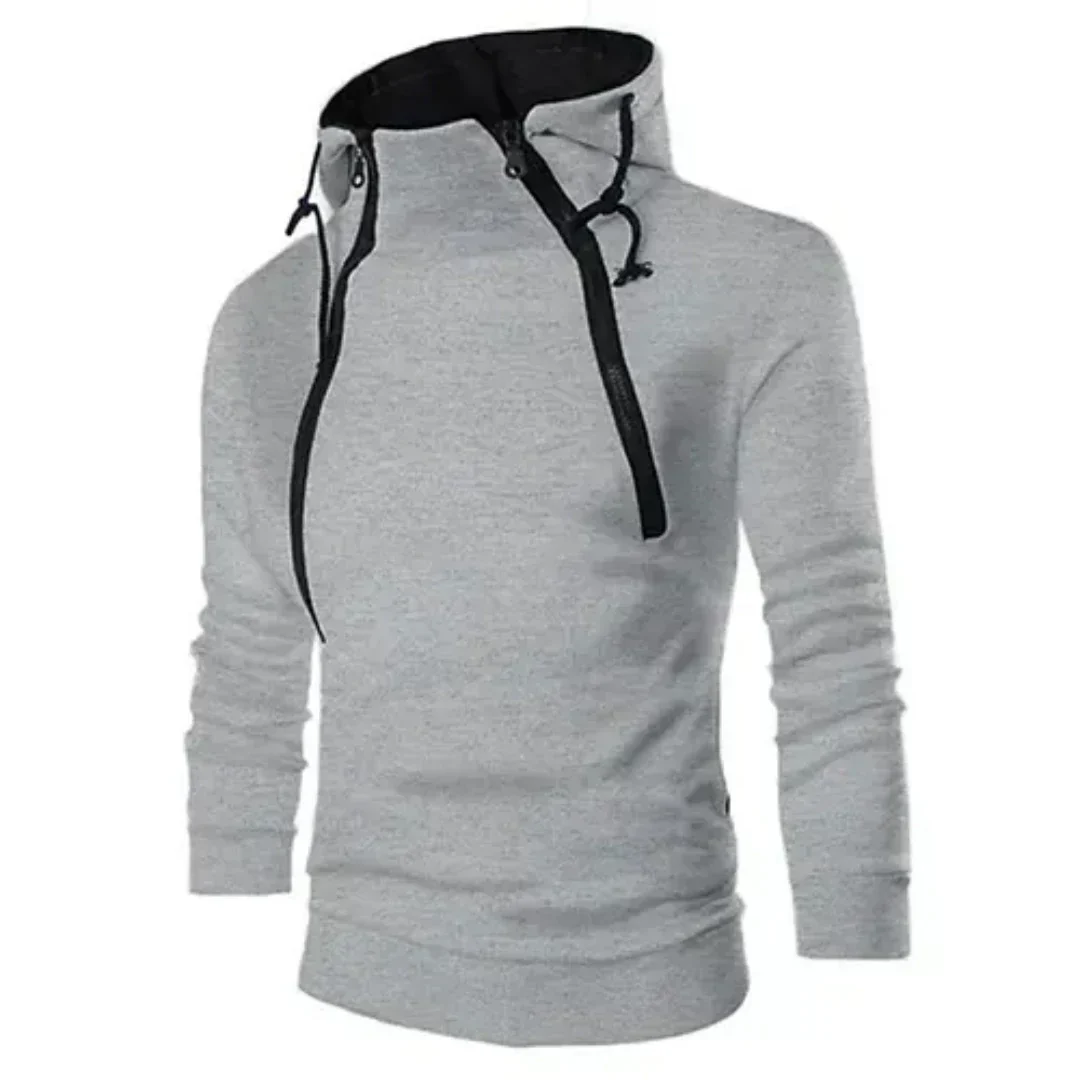Levoire | Sweat À Capuche Sportif Pour Hommes Gris