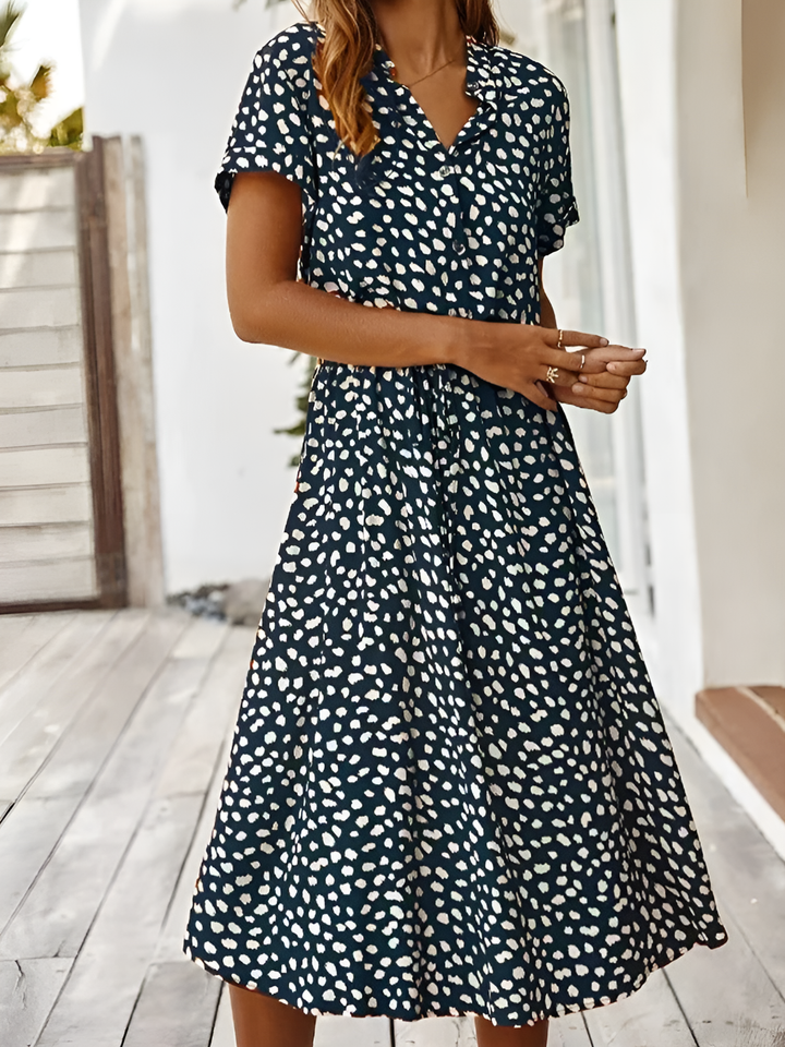 Levoire | Design De Robe Inspiré Bohème Flatteur Bleu