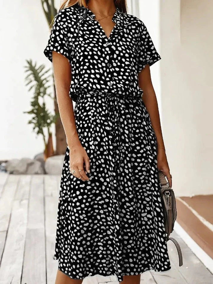 Levoire | Robe D'Été Midi Style Bohémien