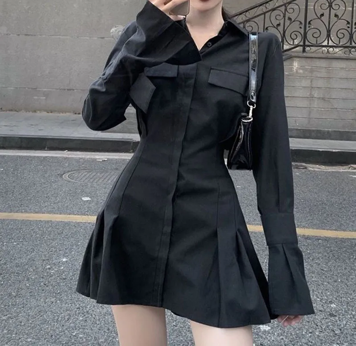 Levoire | Robe À Manches Longues Classique Et Polyvalent