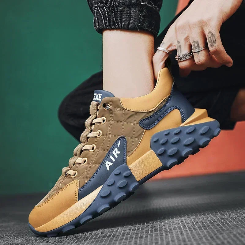 Levoire | Chaussures de sport orthopédiques luxueuses Khaki