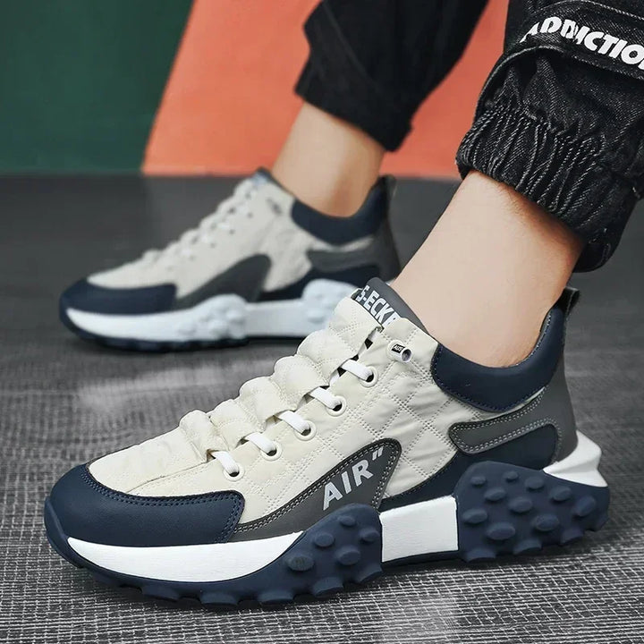 Levoire | Chaussures de sport orthopédiques luxueuses Crème Blanc