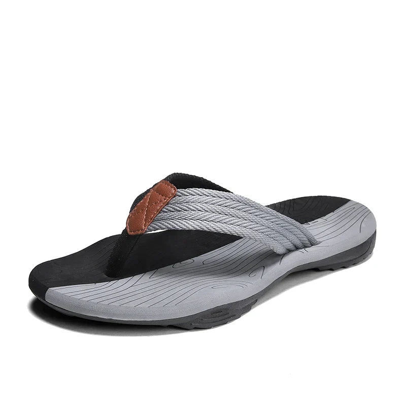 Levoire | Sandales À Orteils Confortables Noir Gris