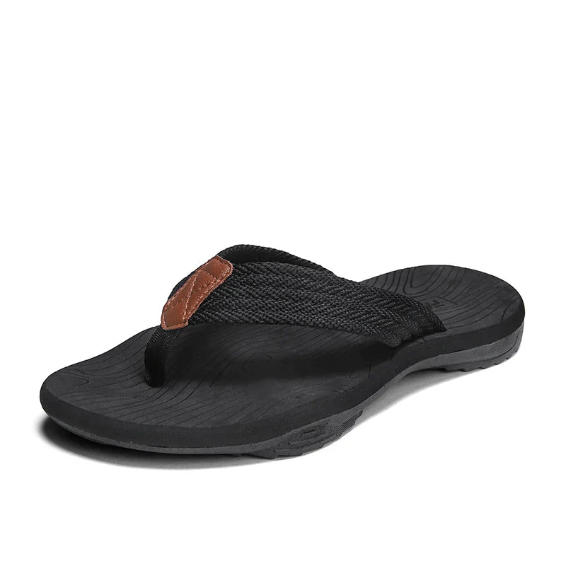 Levoire | Sandales À Orteils Confortables Noir