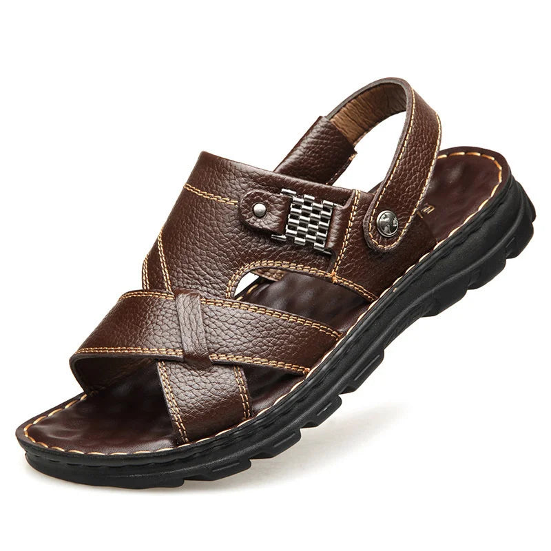 Levoire | Chaussures Confortables Imperméables Antidérapantes Braun