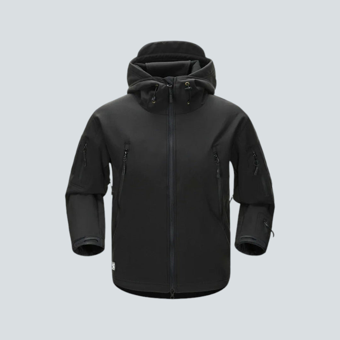 Levoire | Veste De Camouflage Pour Hommes Au Style Outdoor Noir