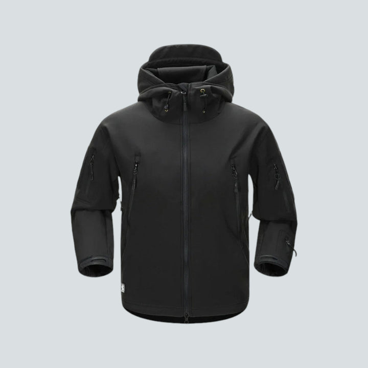 Levoire | Veste De Camouflage Pour Hommes Au Style Outdoor Noir