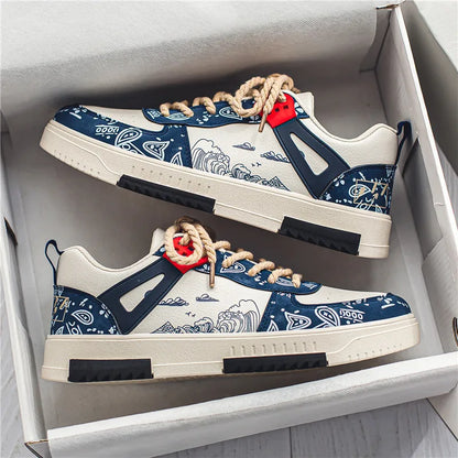 Levoire | Baskets Elegantes Pour Hommes, Ideales Pour Un Style Casual Ou Formel Bleu