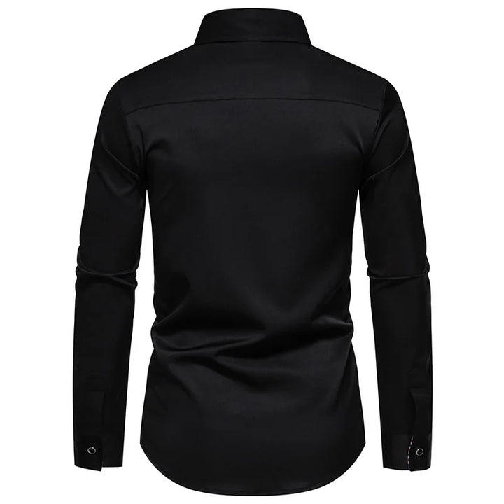 Levoire | Chemise À Manches Longues Intemporelle Hommes
