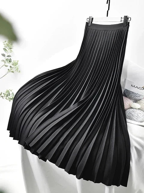 Levoire | Jupe Élégante D'Automne Pour Femmes Noir