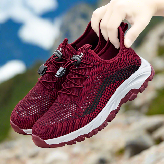 Levoire | Chaussures De Randonnée Pour Femmes Avec Semelle Intérieure Amortissante Rot