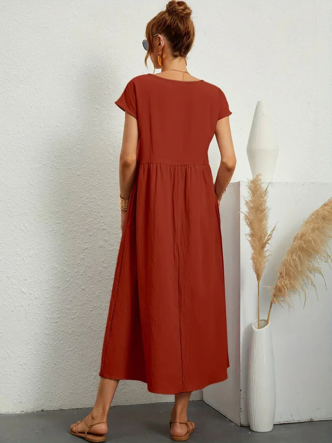 Levoire | Robe En Coton Léger Avec Poches