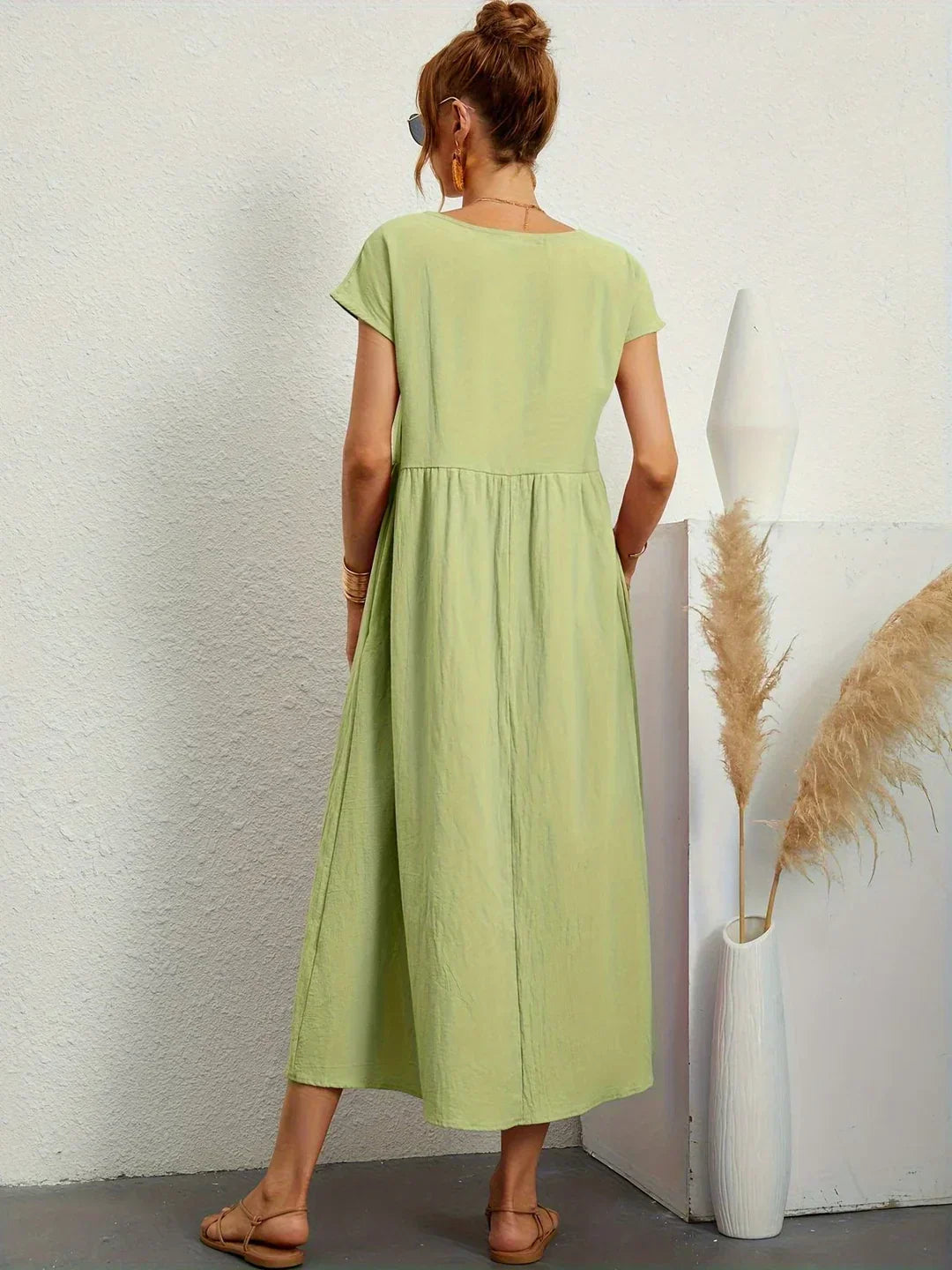 Levoire | Robe En Coton Léger Avec Poches