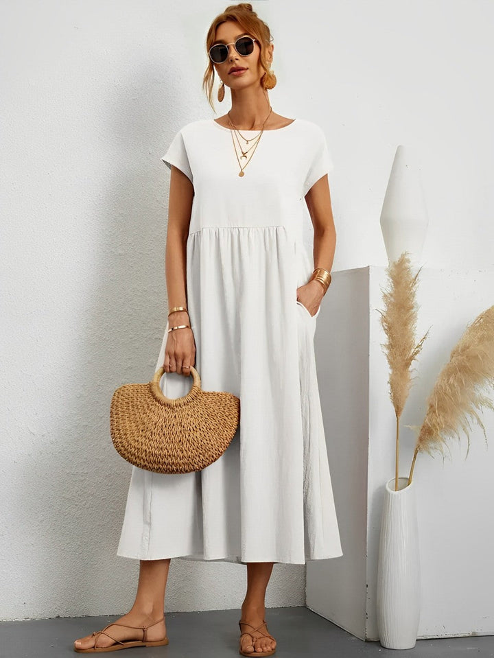Levoire | Robe D'Été En Coton Vaviseva Avec Une Coupe Confortable Pour Les Temps Chauds