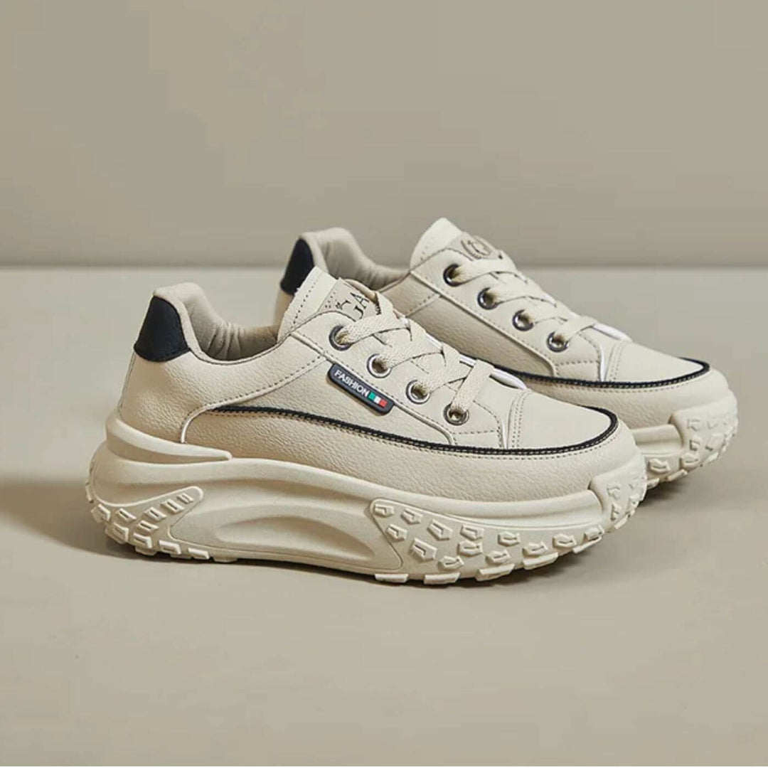 Levoire | Chaussures Orthopédiques Mode Avec Renforcement De Hauteur Khaki