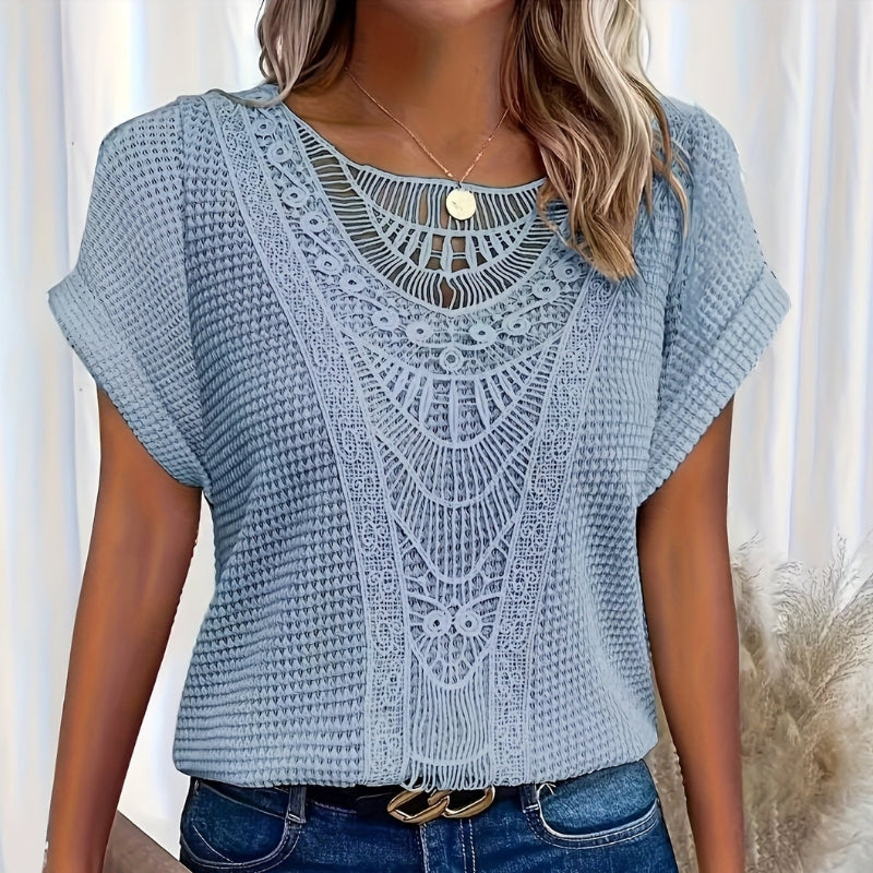 Levoire | Chemise Avec Col Classique Bleu